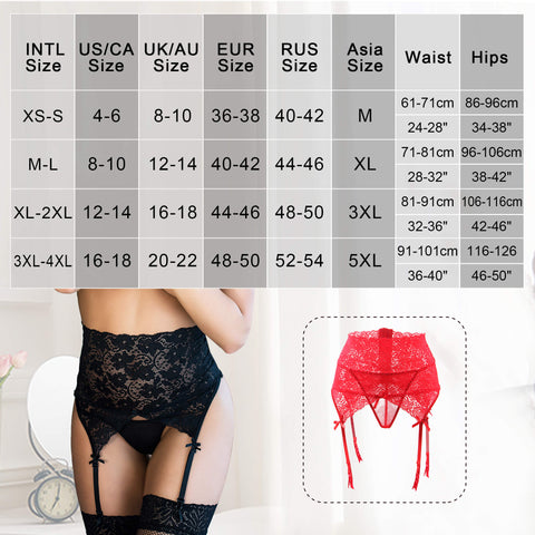 plus size Garter Belts