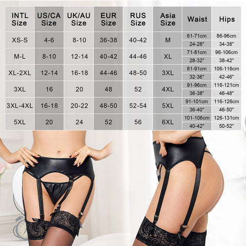 plus size Garter Belts